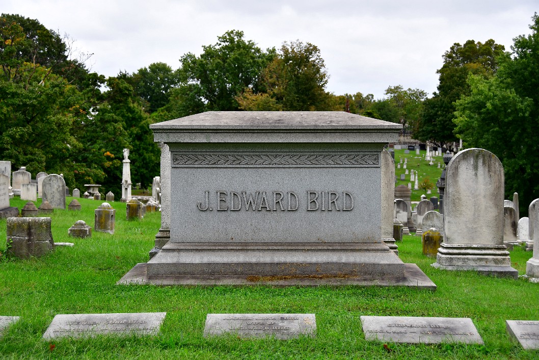 J Edward Bird Memorial Stone