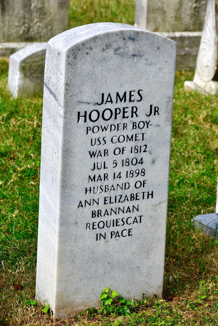 War of 1812 Powder Boy James Hooper Junior