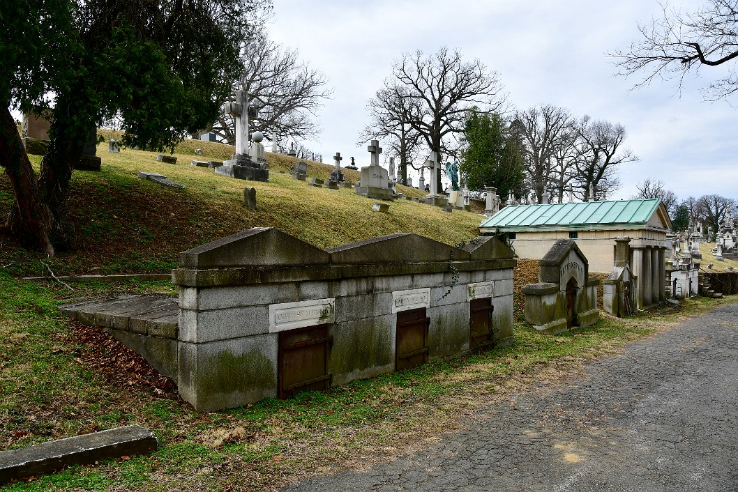 Line of Crypts in the Hillside