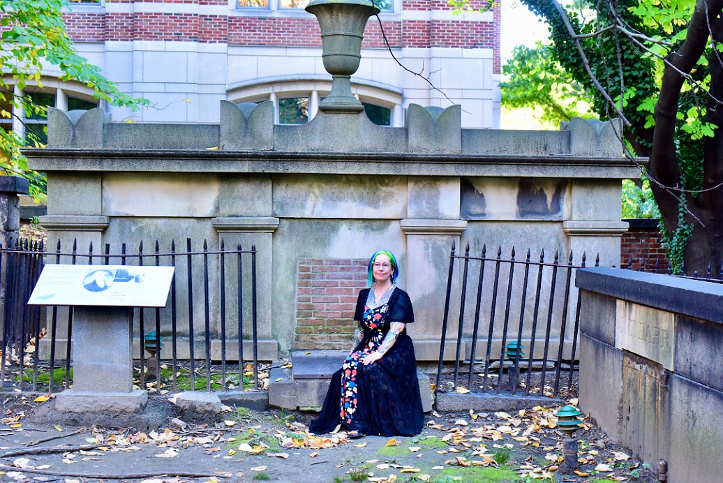 Fabulous Human on the Stoop of the Crypt 1