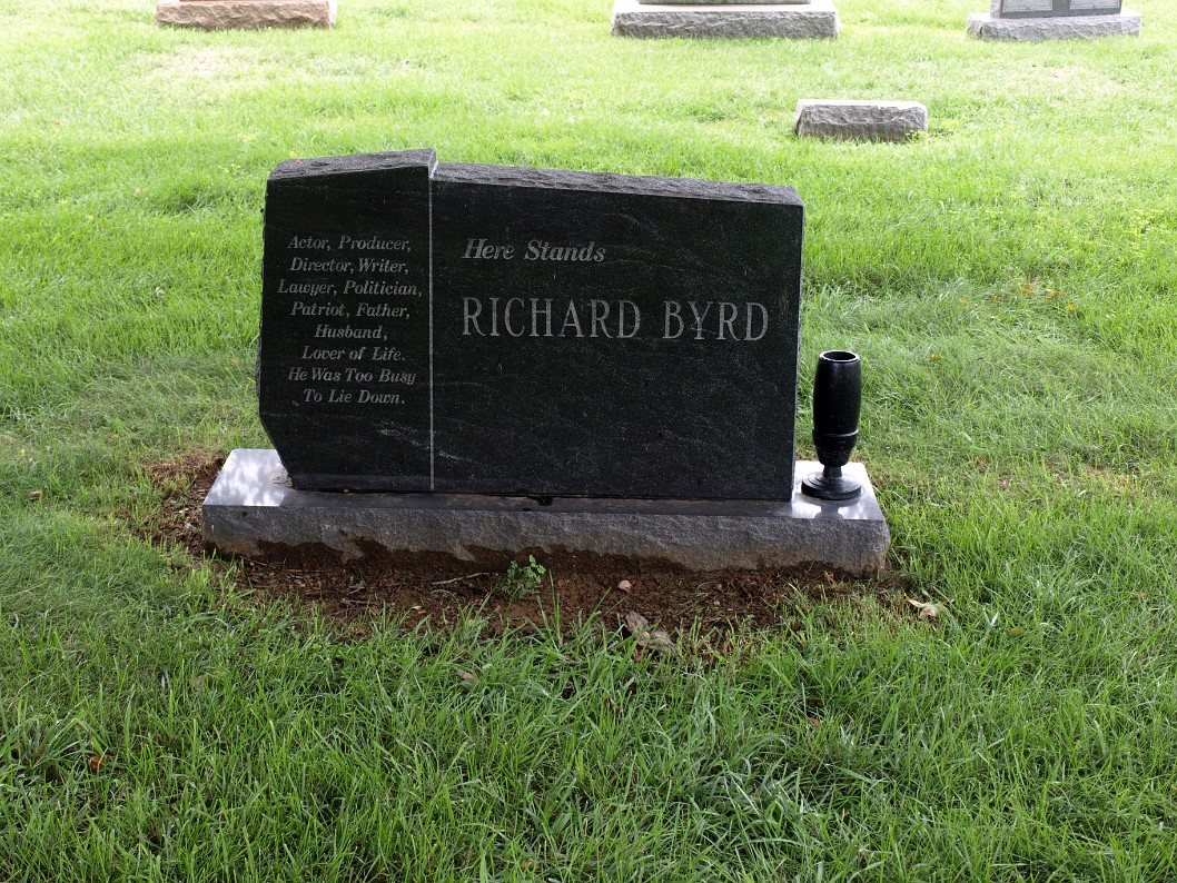 Headstone For Richard Duncan Byrd Headstone For Richard Duncan Byrd